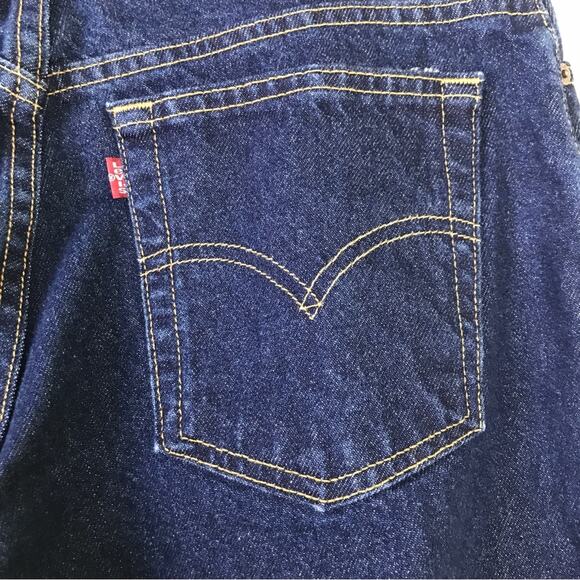 Vintage Y2K Womens Levi's 550 Relaxed Fit Tapered Leg 100% Cotton Cropped Jeans - Picture 8 of 13